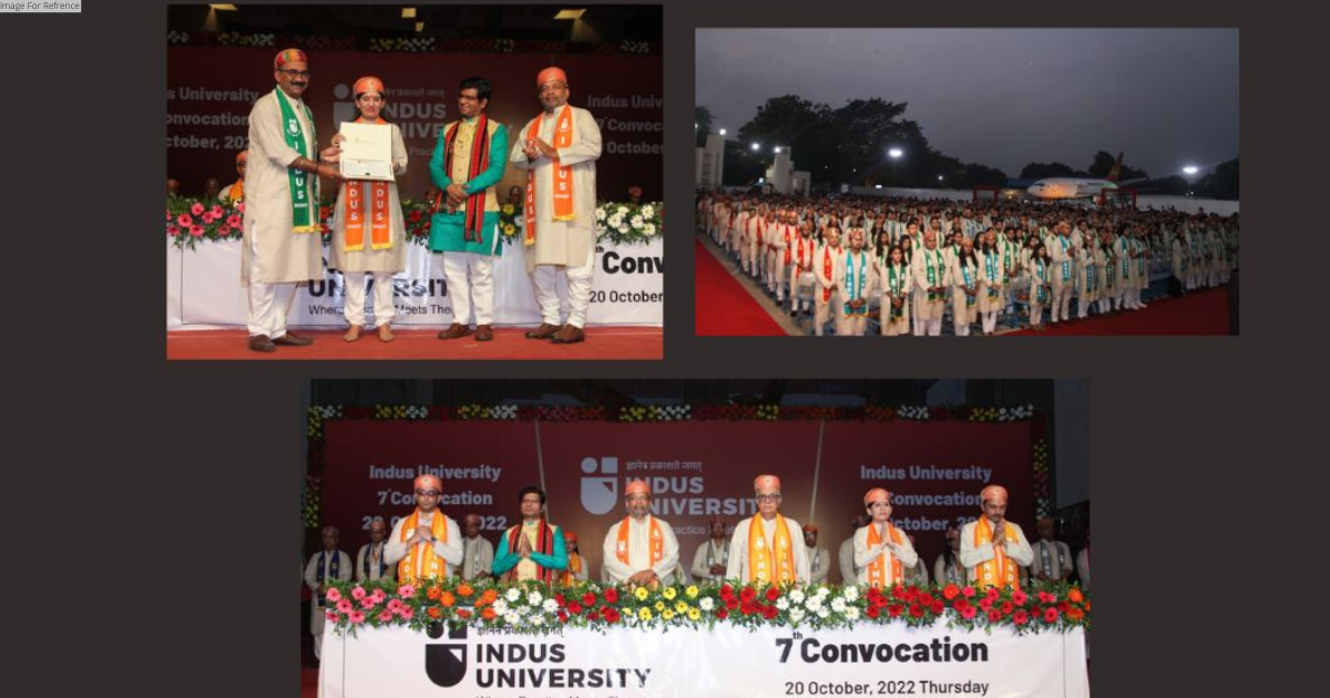 Indus University Concludes its 7th convocation Ceremony